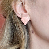 Texturize Diamond Studs